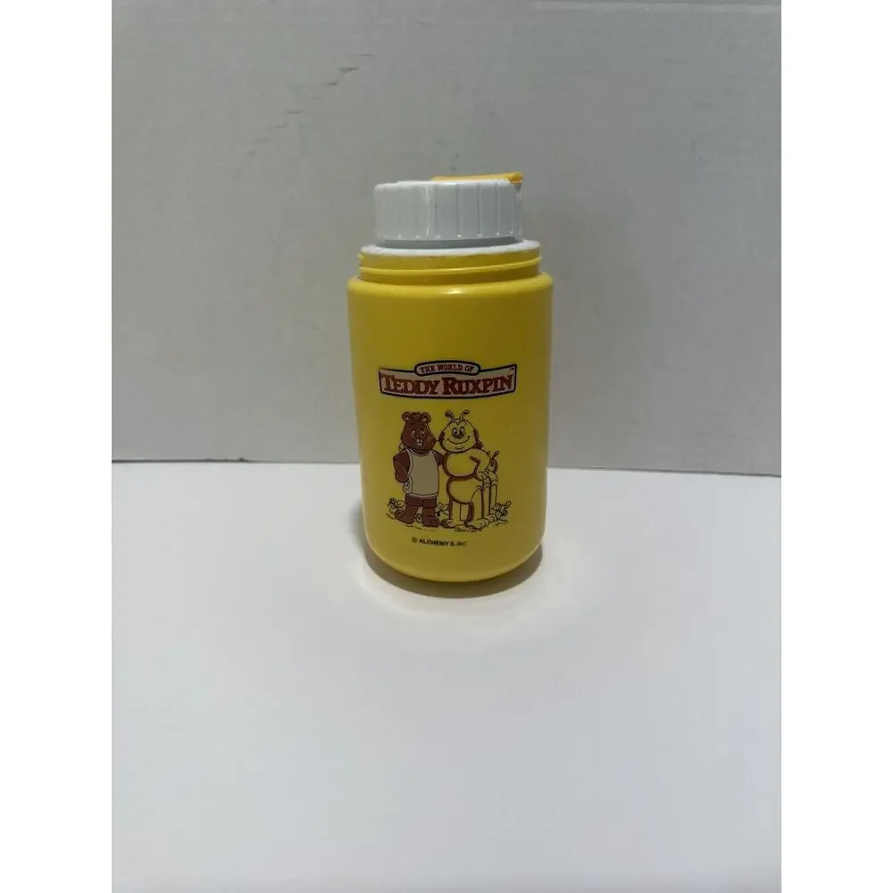 Teddy‎ Ruxpin THERMOS Vintage No Cup/ Lid Model 3700 10 OZ Yellow